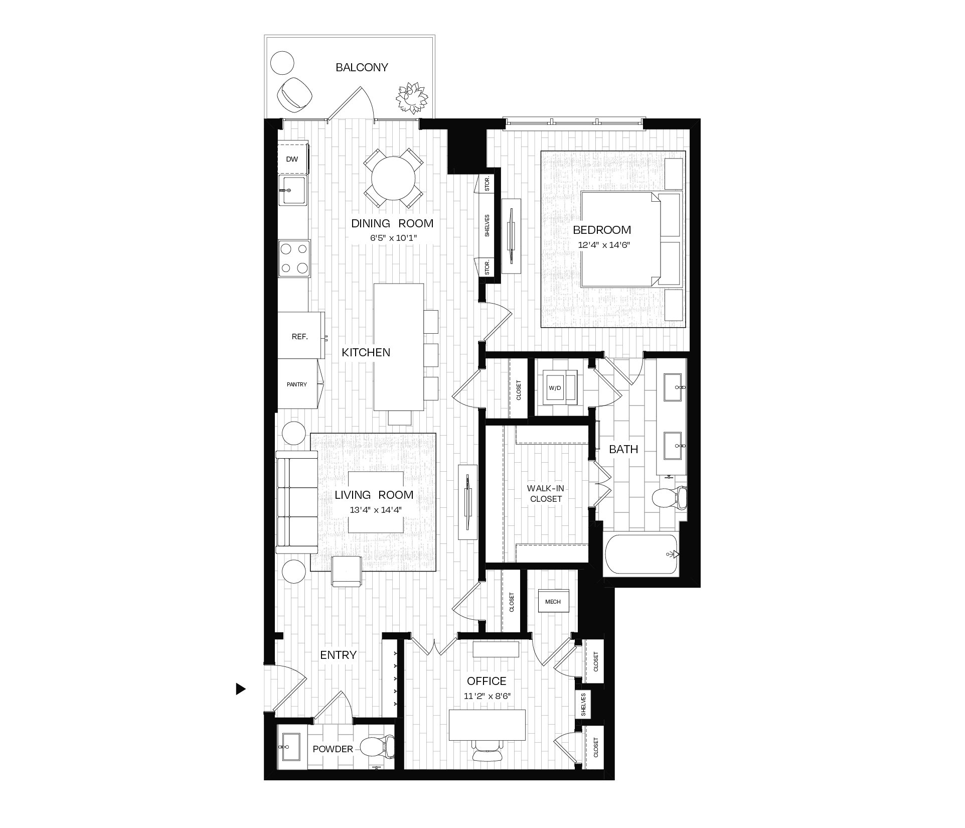 A7 floor plan