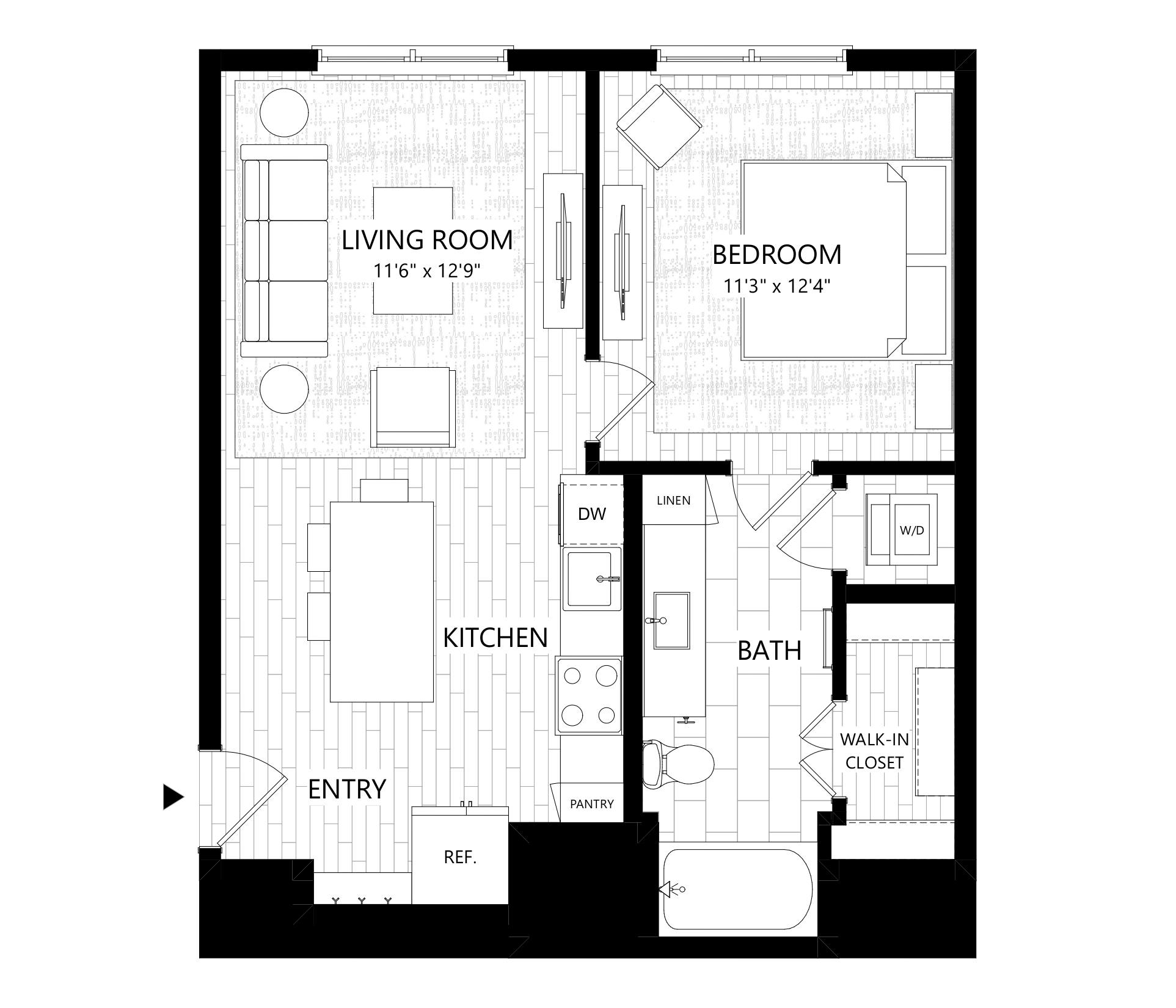 A1 floor plan