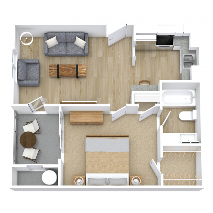 A1 floor plan