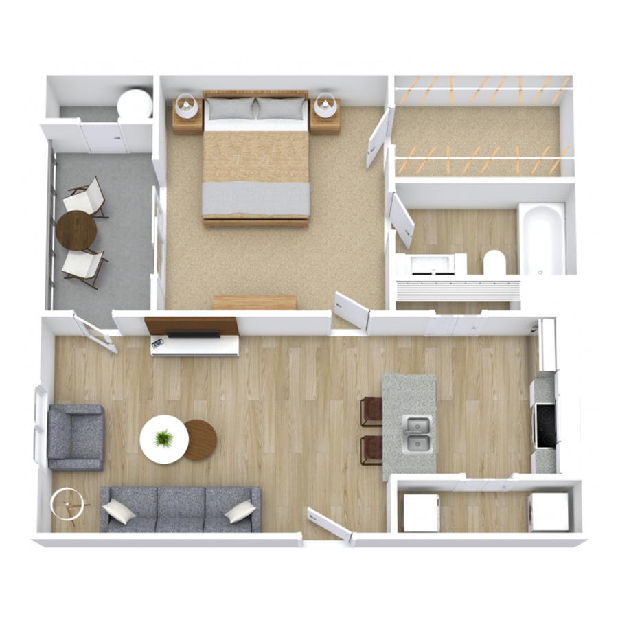 A2 floor plan
