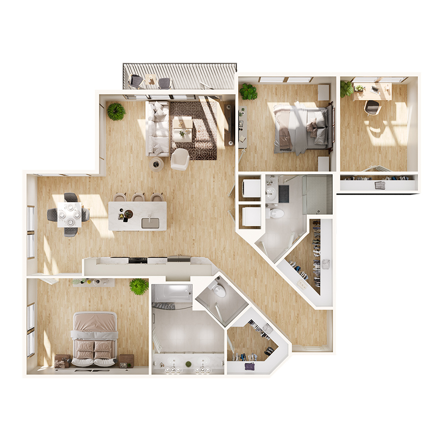 B4.4A floor plan