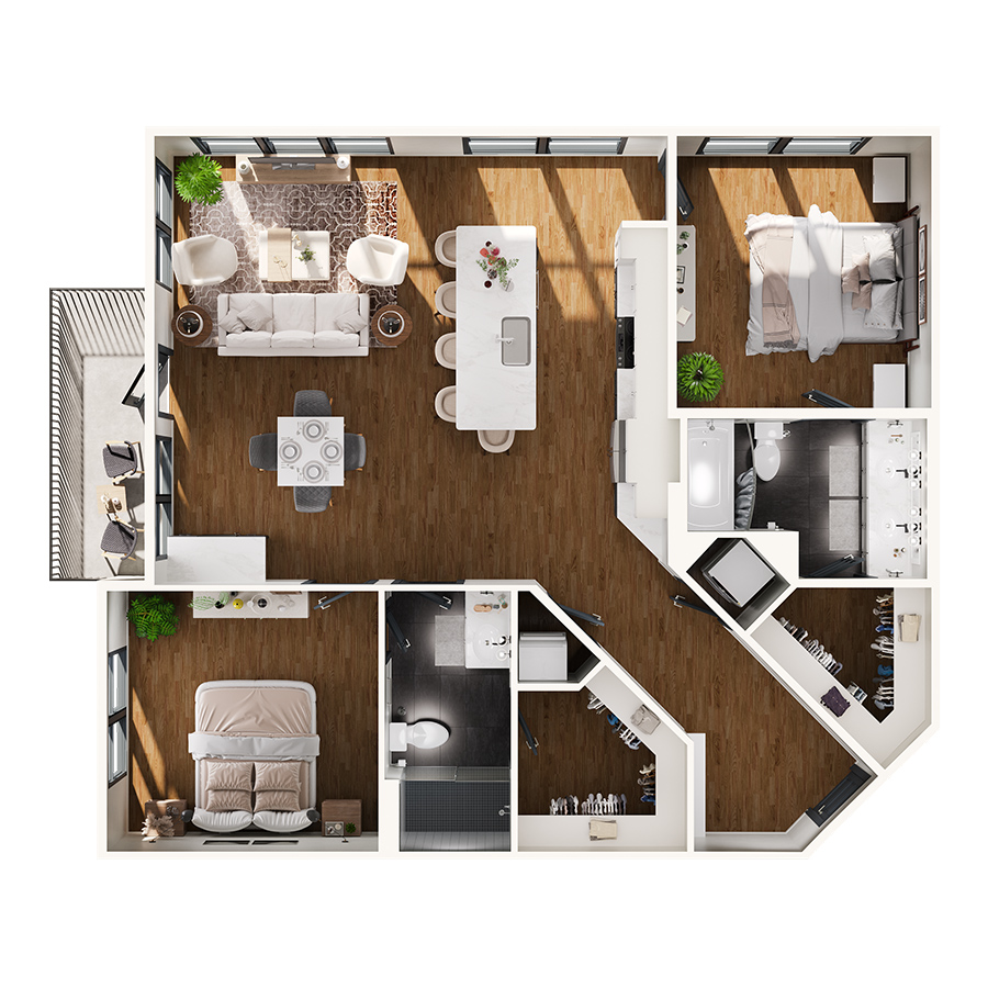 B4 floor plan