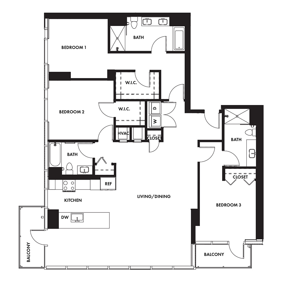 Penthouse 5 floor plan