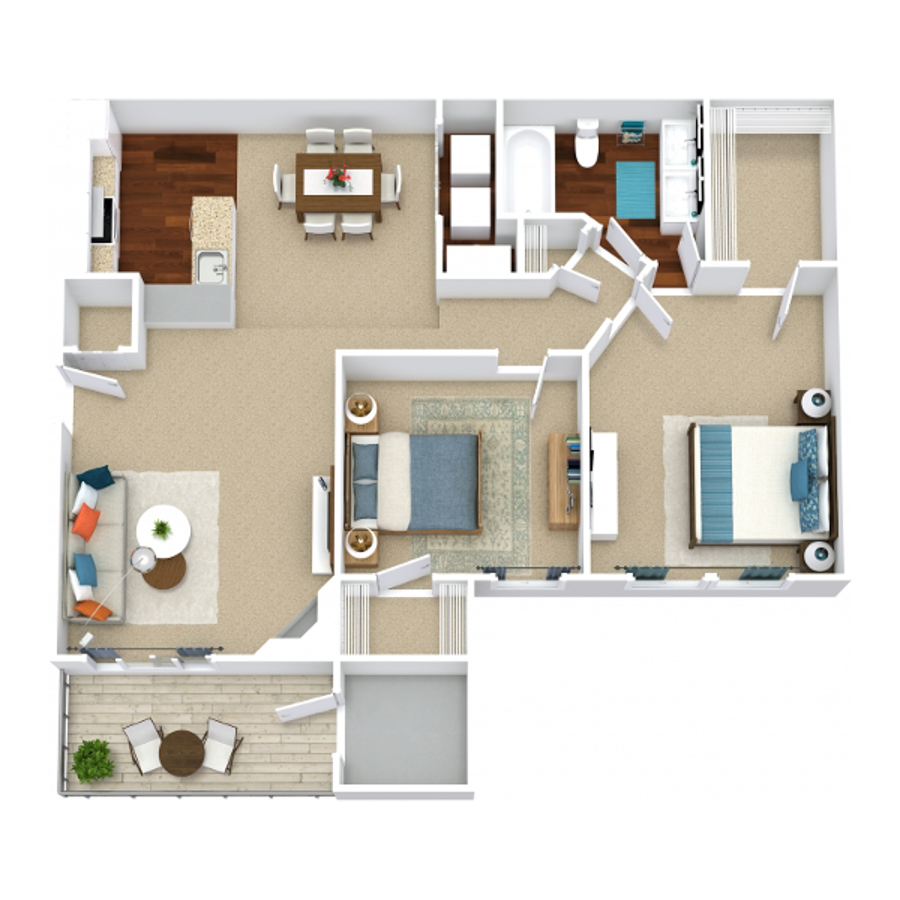 The Parkway floor plan