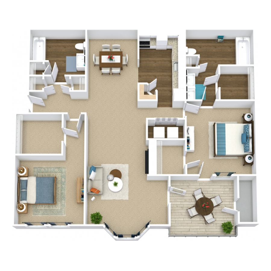 The Fairway floor plan