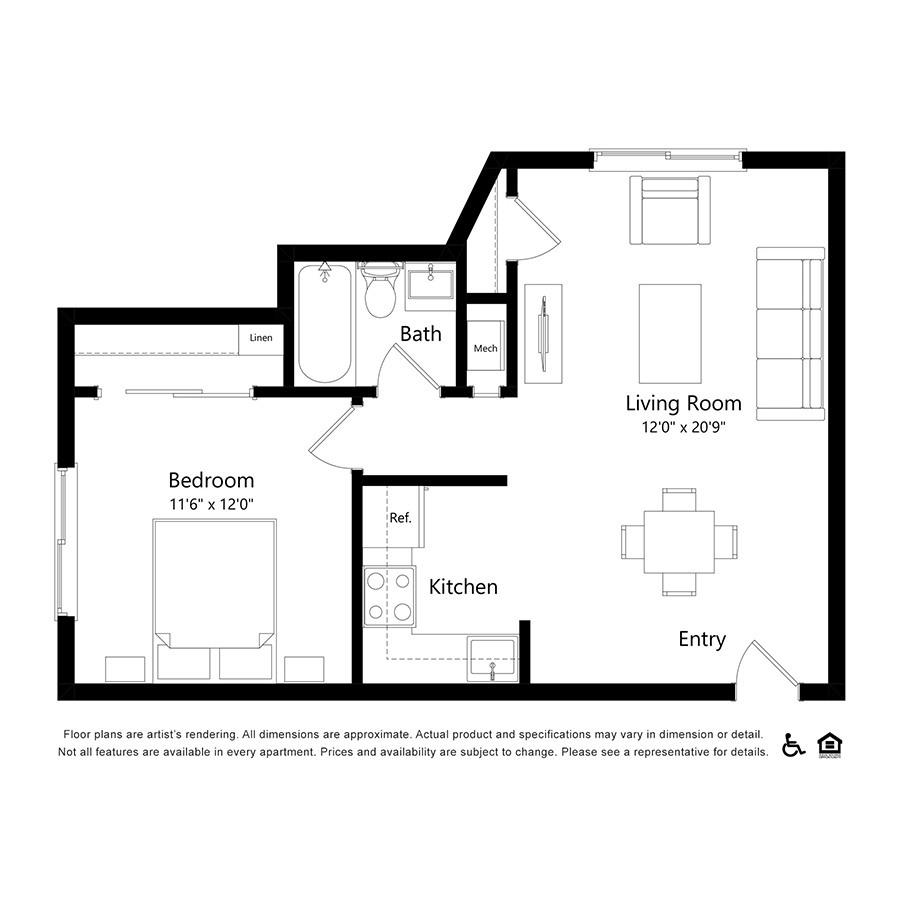 A18-P floor plan