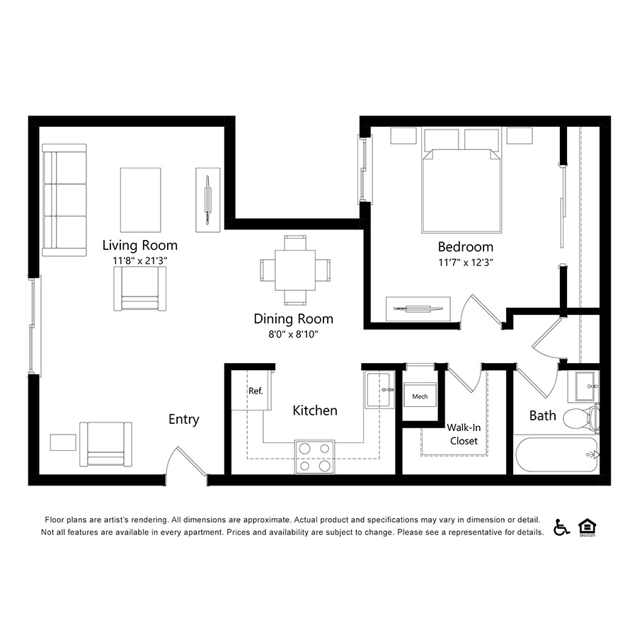 A19-P floor plan
