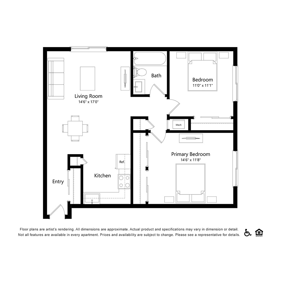 B10-P floor plan