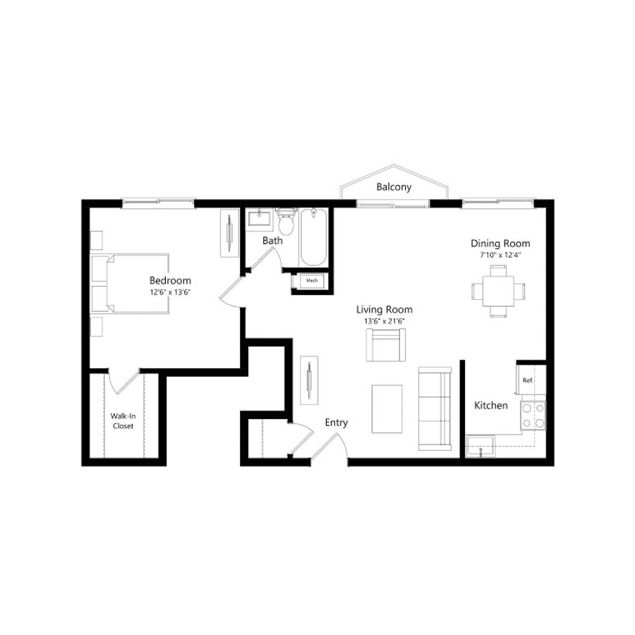A22-P floor plan