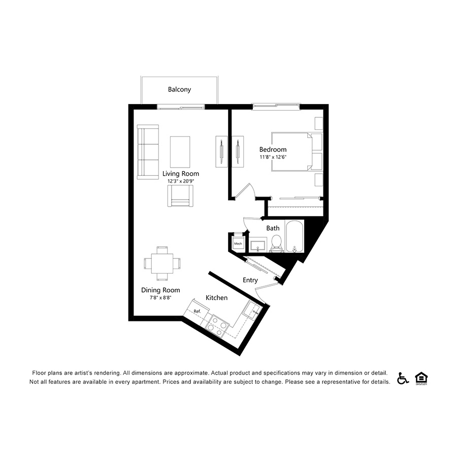 A8-P floor plan