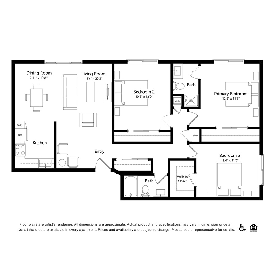 C1-P floor plan