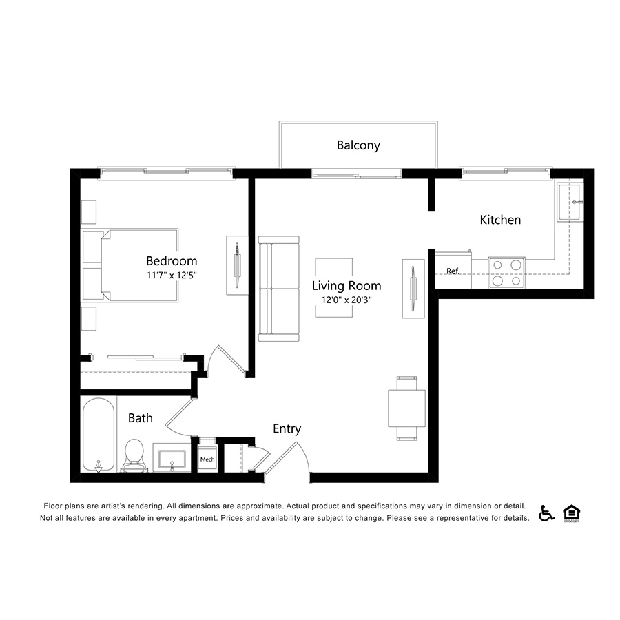A4-P floor plan