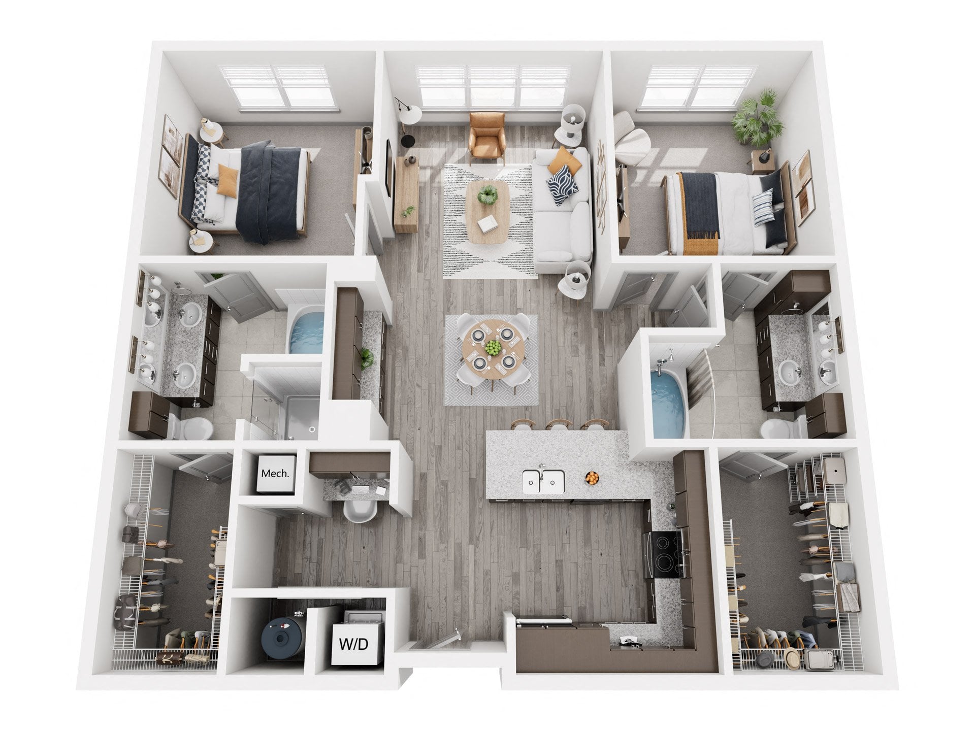 I floor plan