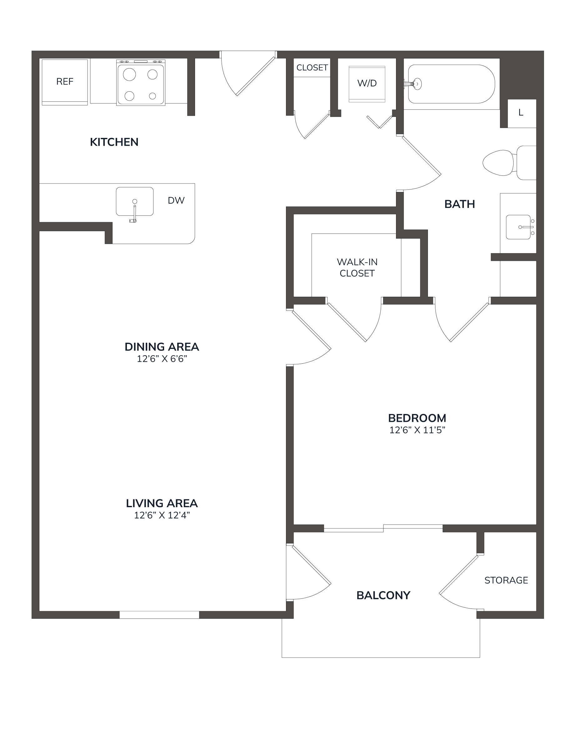 The Sandstone floor plan
