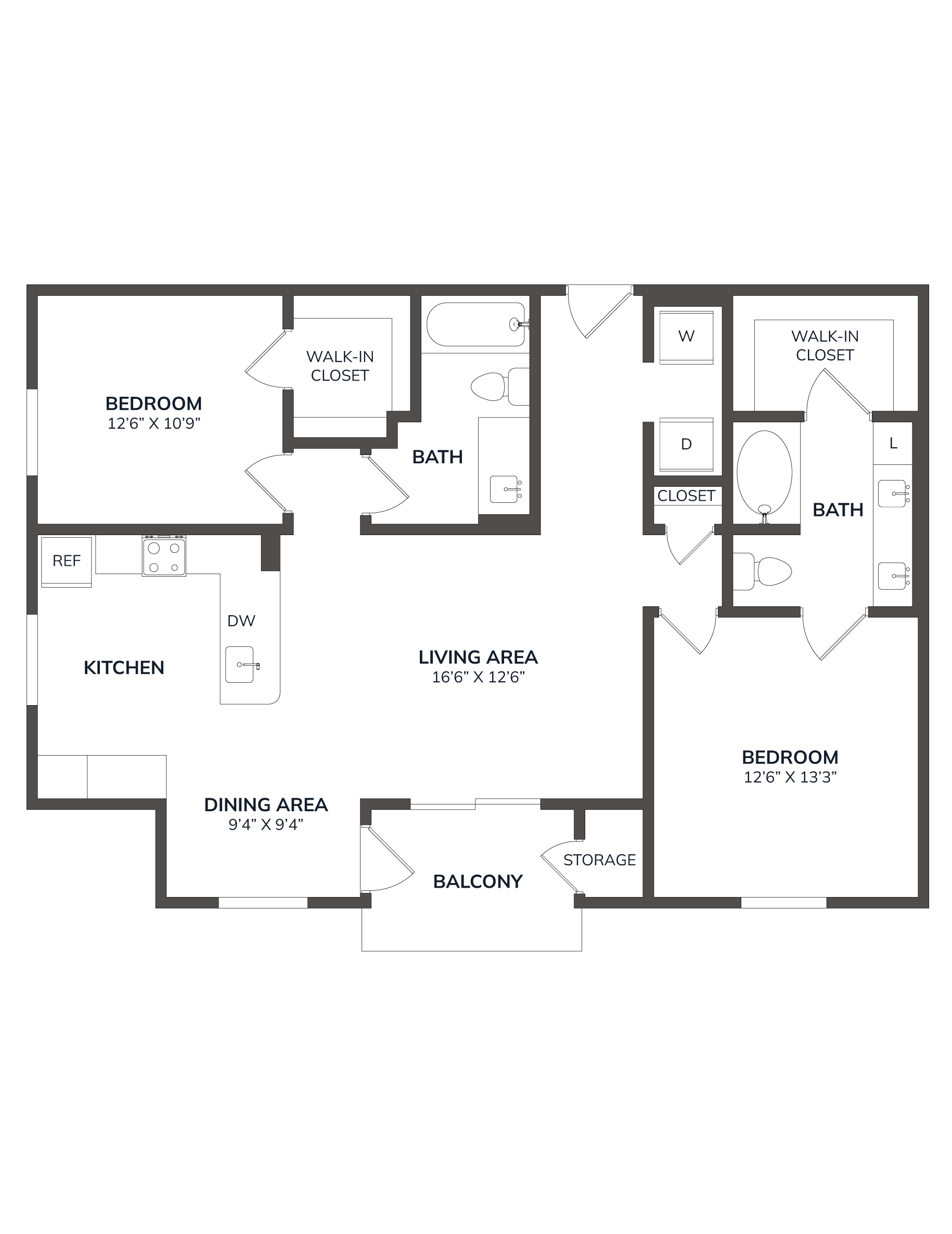 The Promenade floor plan