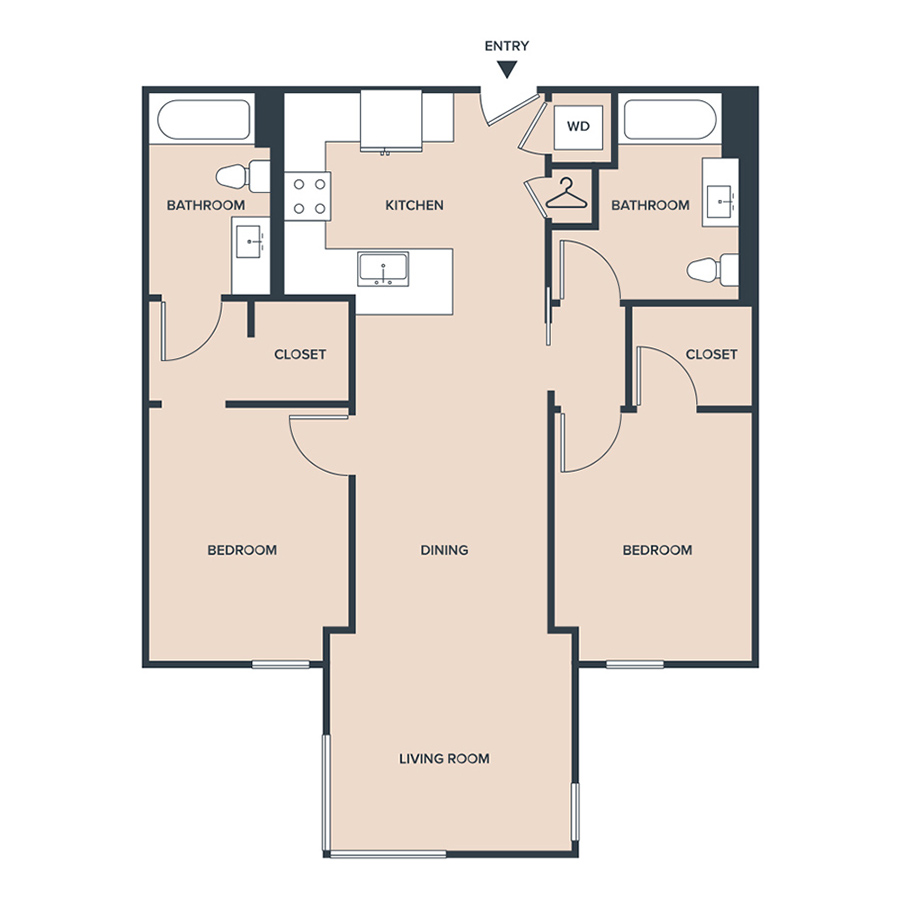 A floor plan