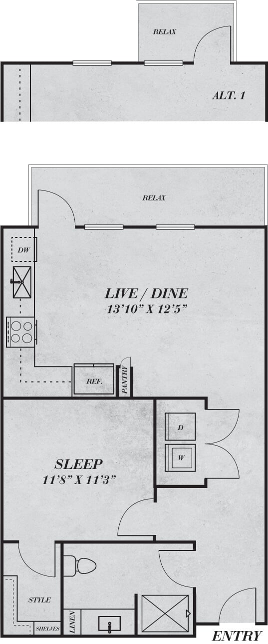 A1.2 floor plan