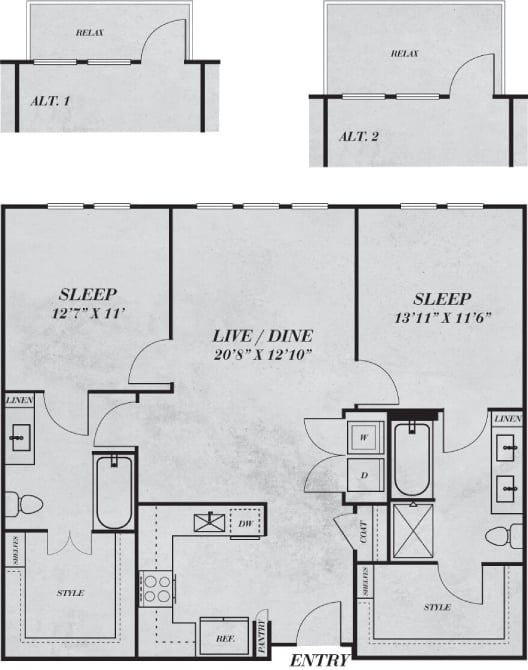 B2 floor plan