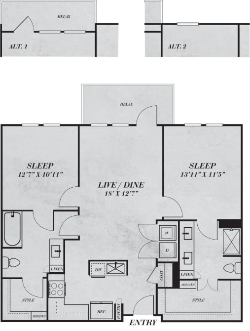 B1 floor plan