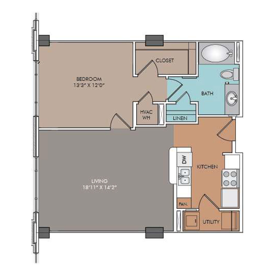 A0 floor plan