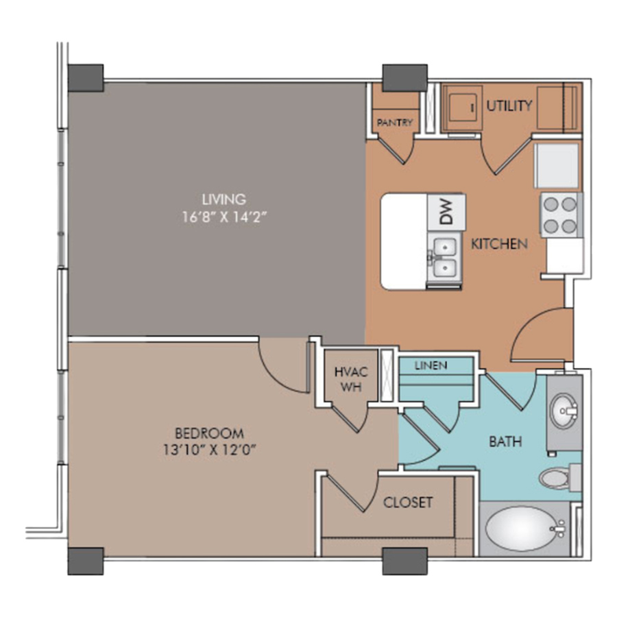 A1 floor plan