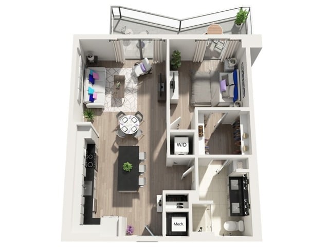 A6PH floor plan