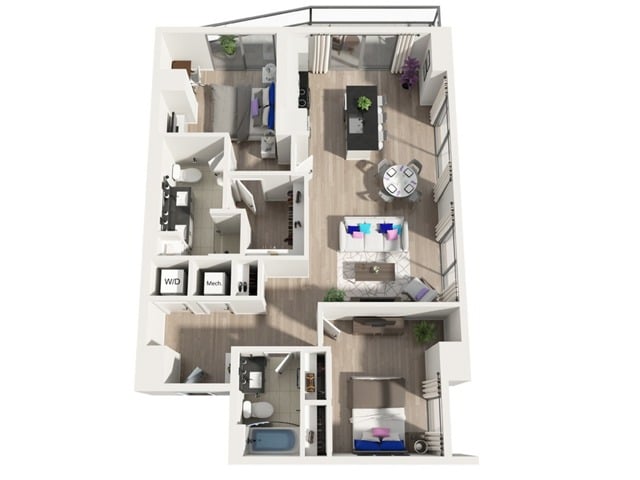 B2 floor plan