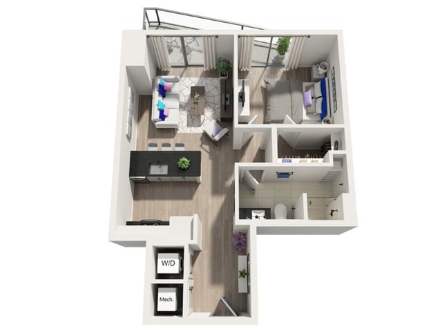 A4 floor plan