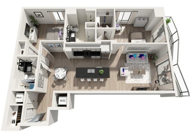 B4 floor plan