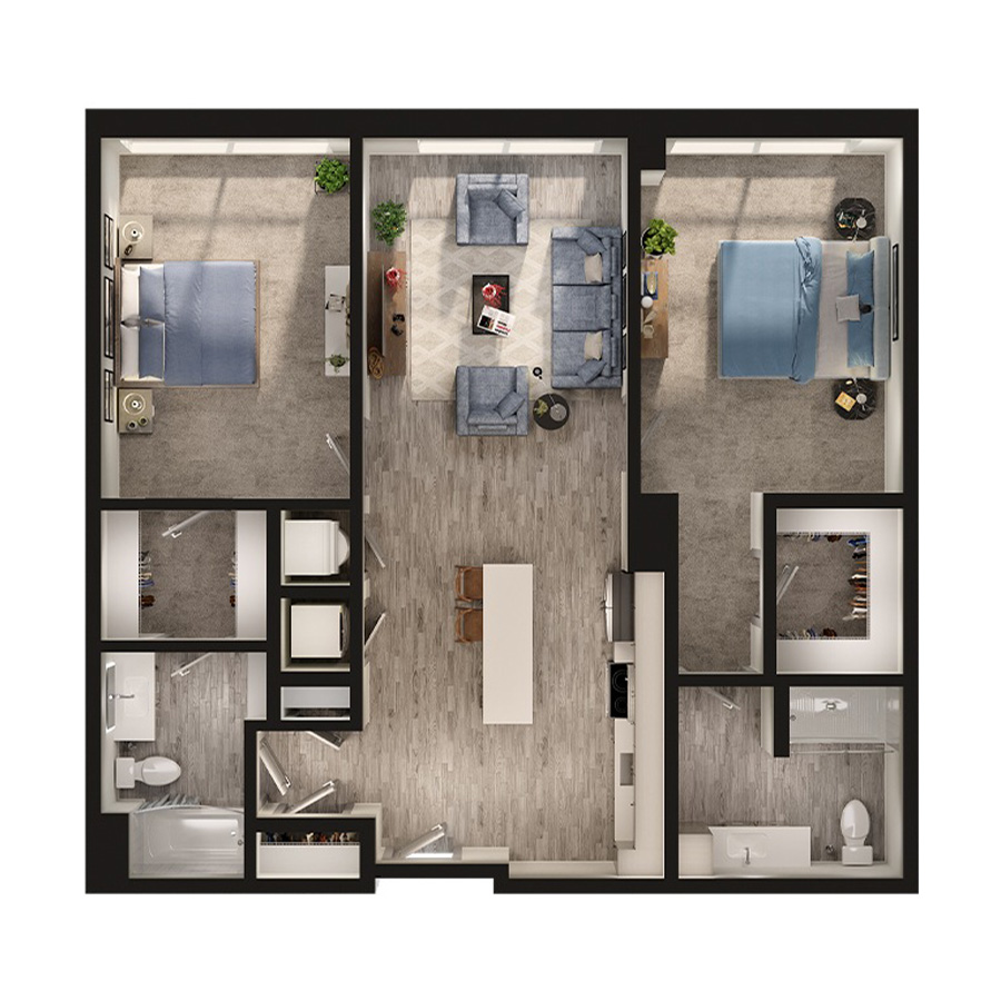 B6 floor plan
