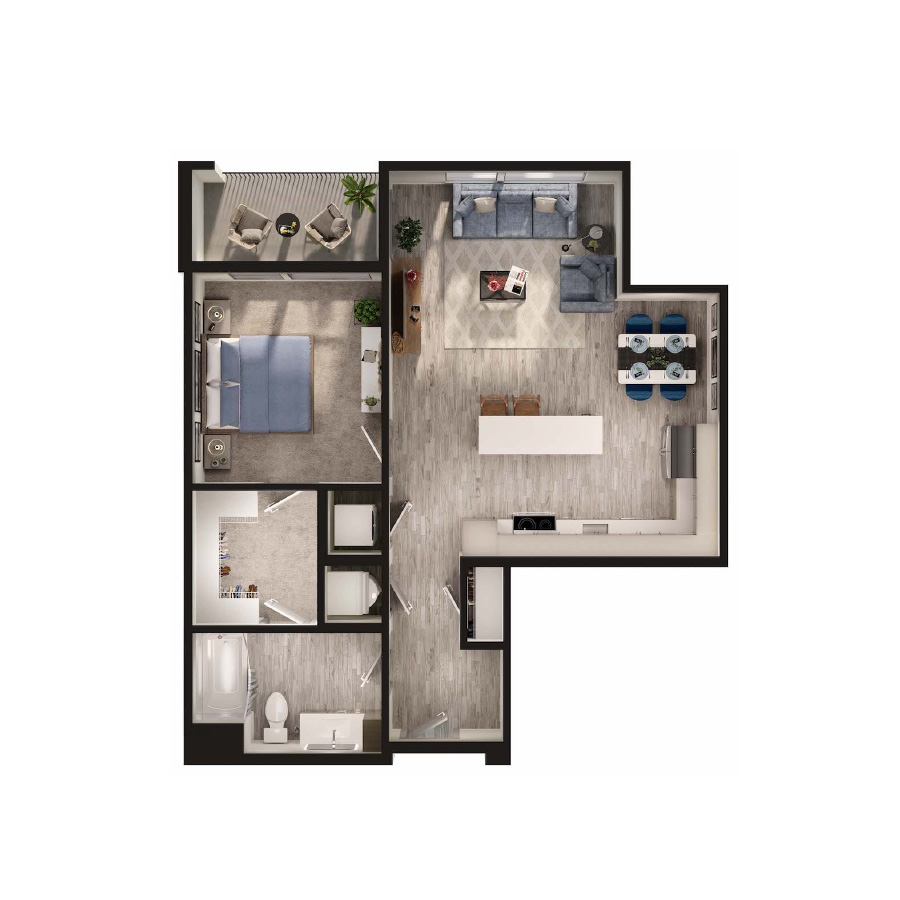 A6 floor plan