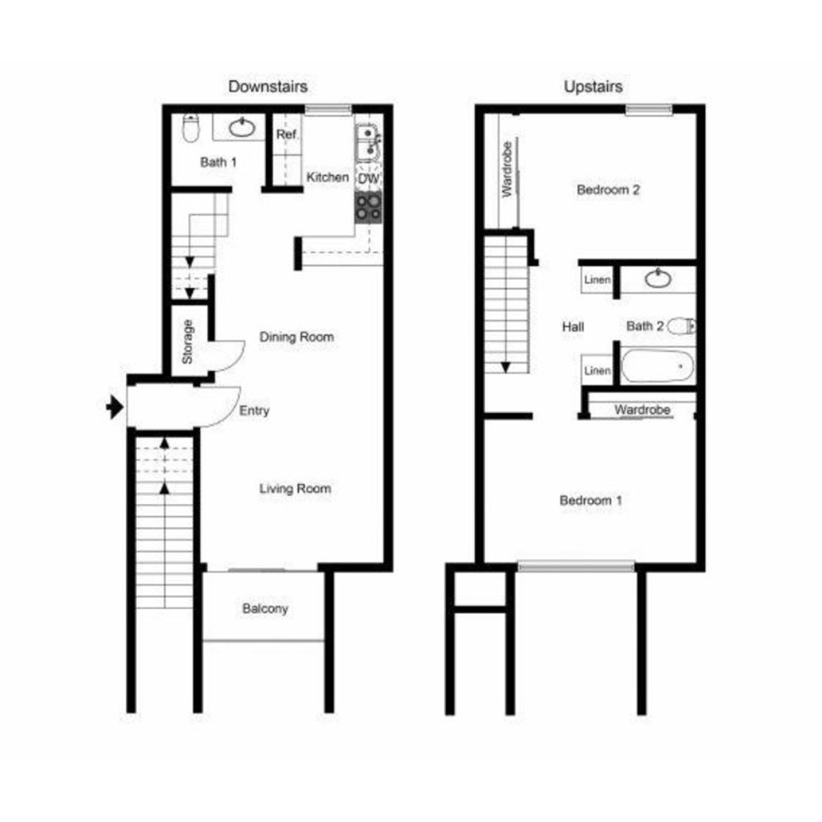 2x15AR31TH floor plan