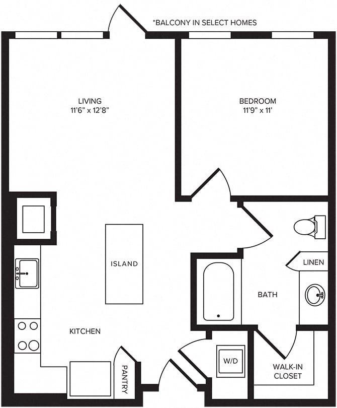 A1 floor plan