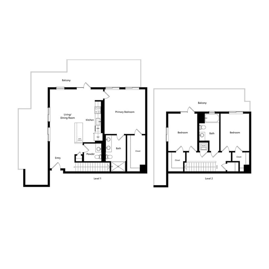C1-PH floor plan
