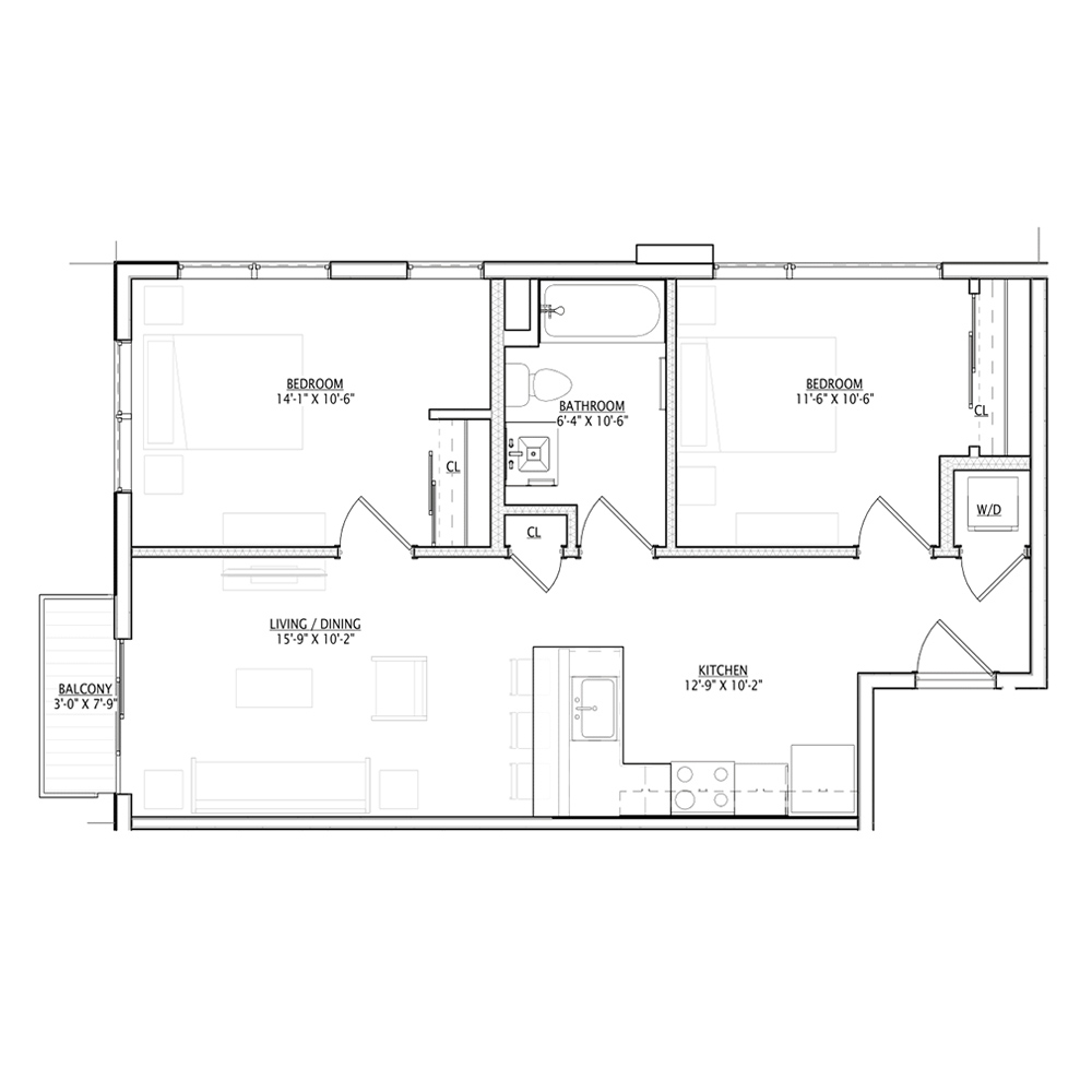 B1-H floor plan