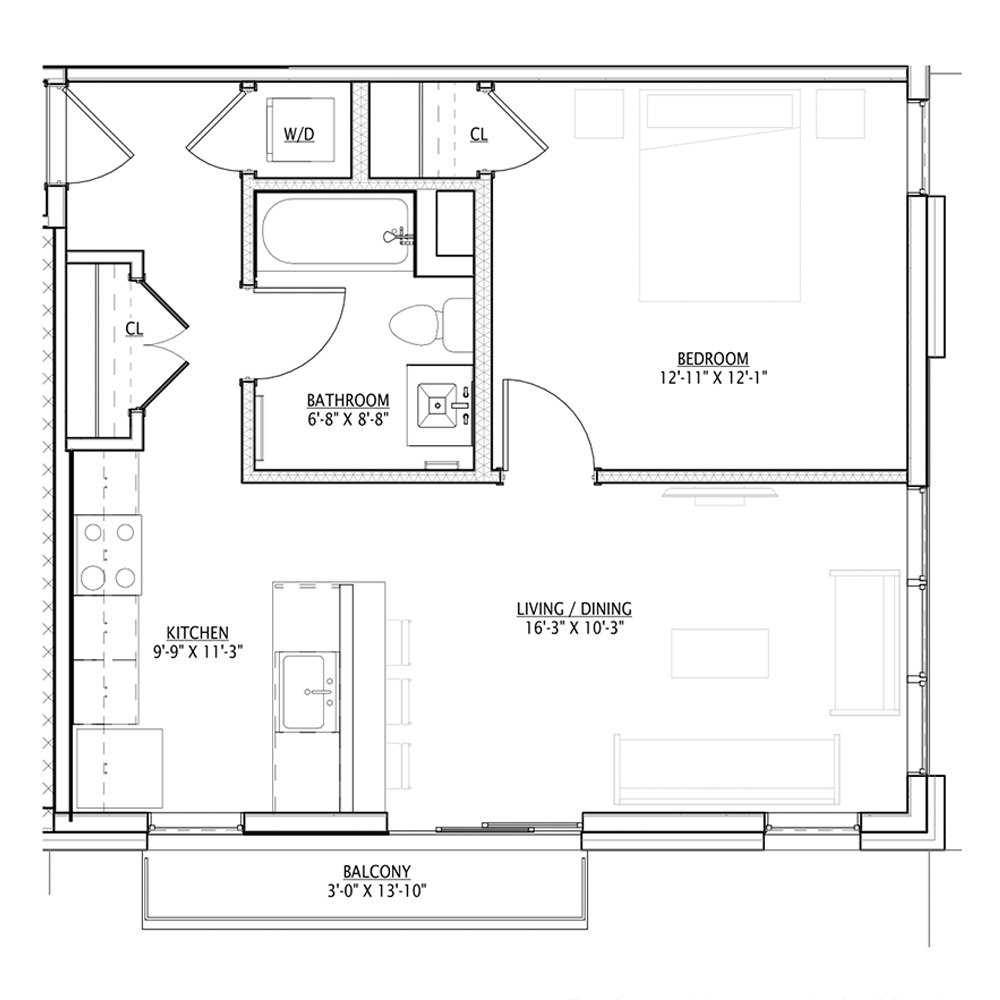 A3-Y floor plan