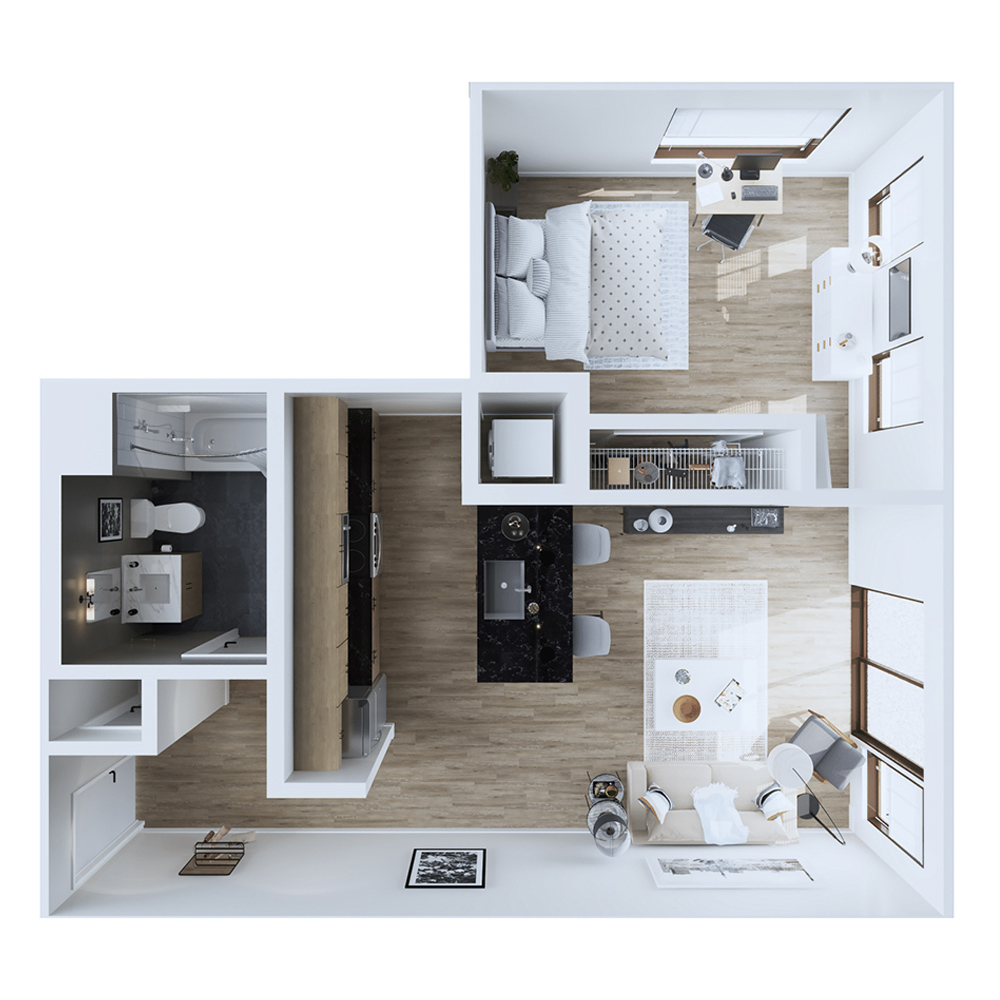 A1-Y floor plan