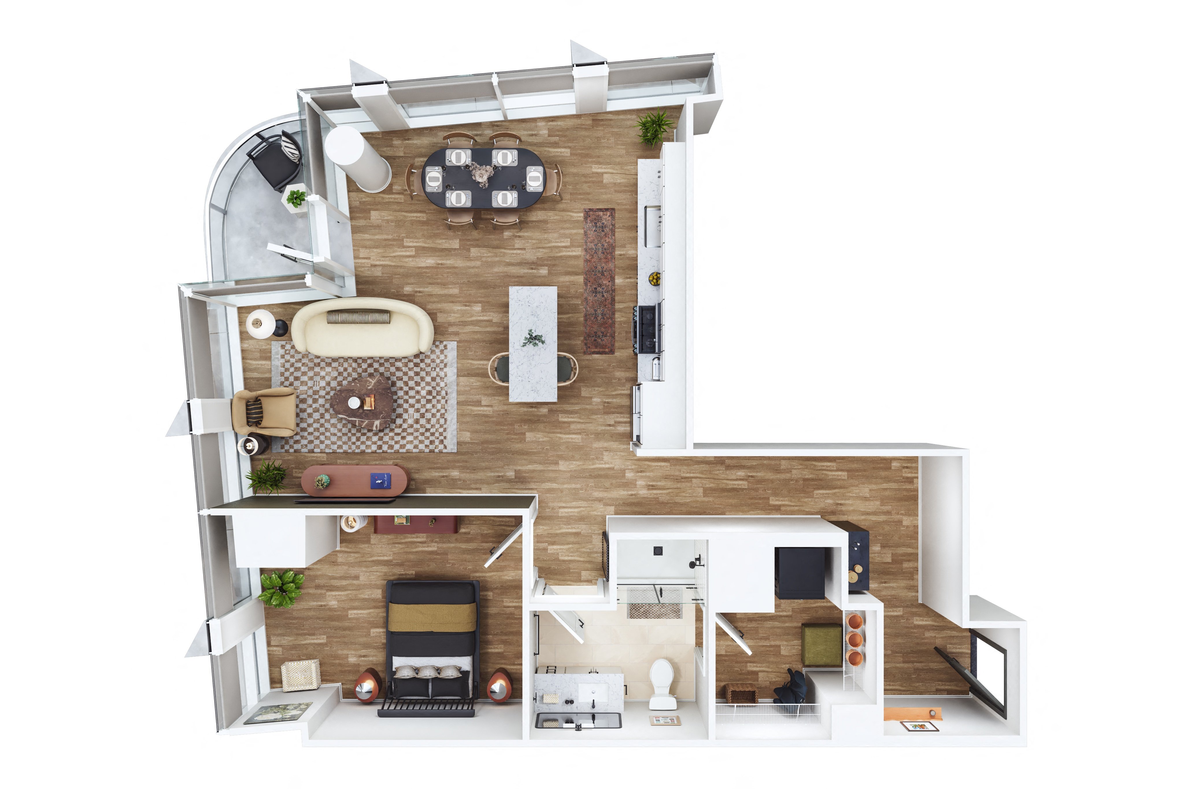 Unit 2201 floor plan