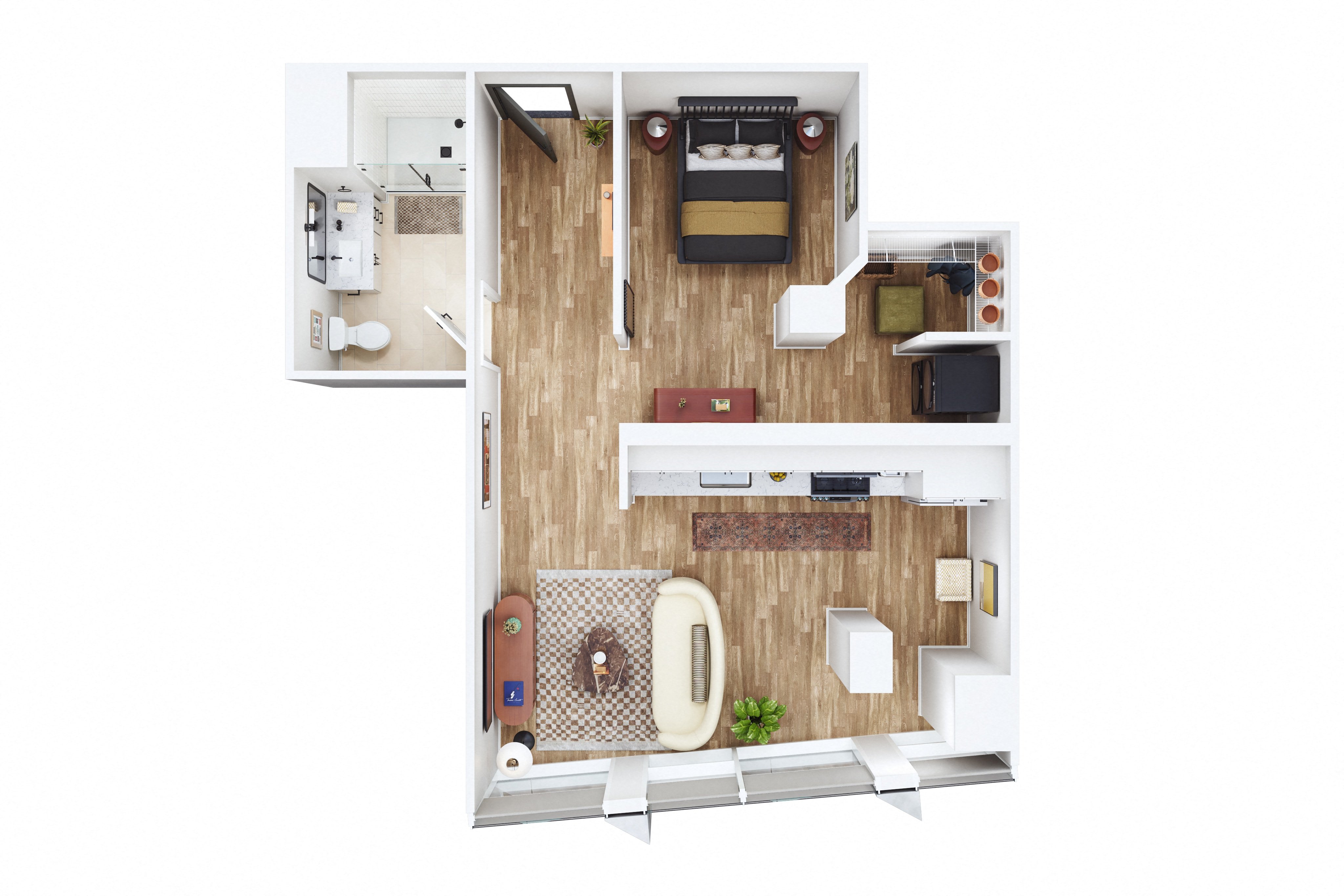 Studio - G floor plan