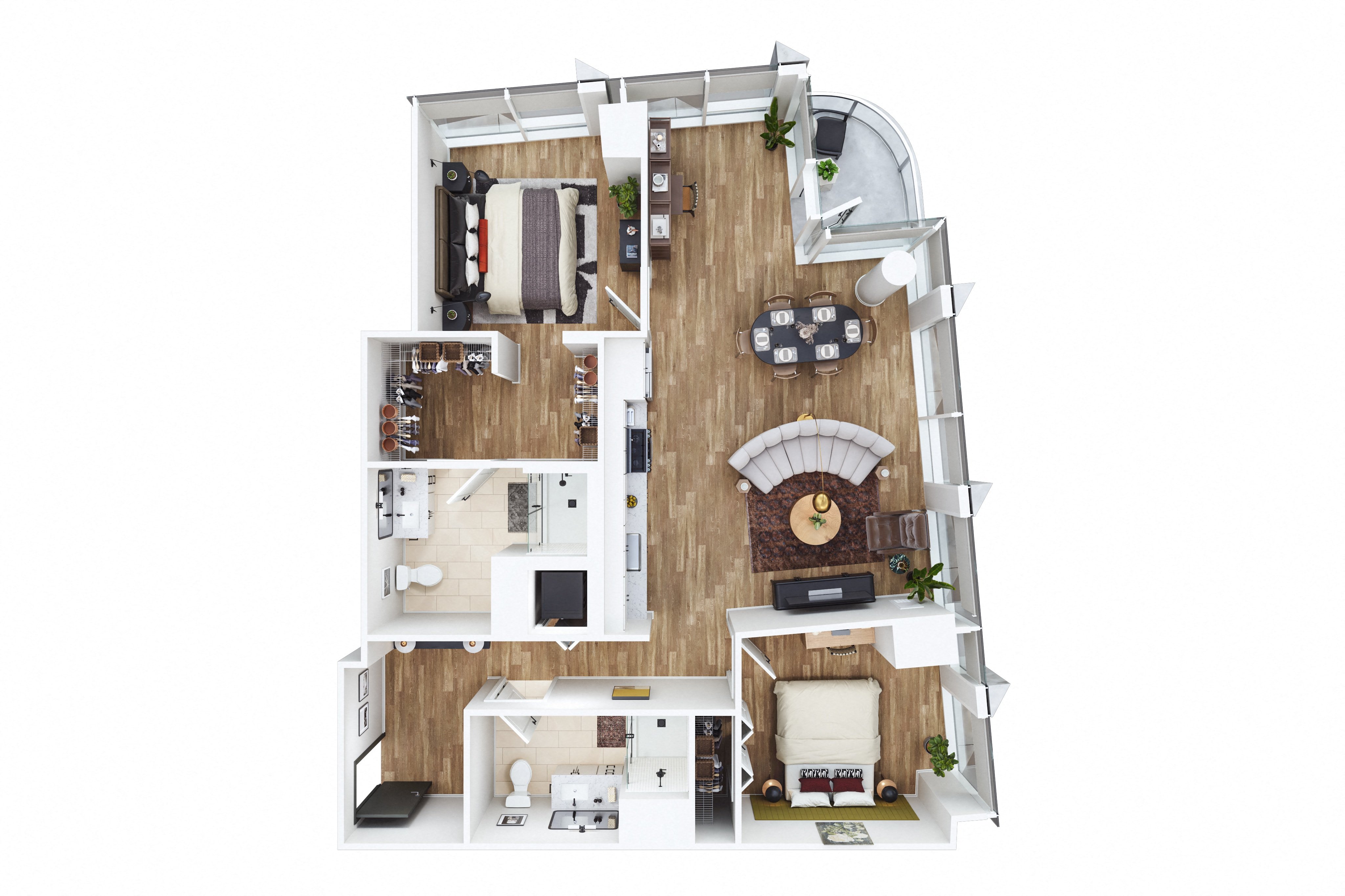 Unit 2905 floor plan