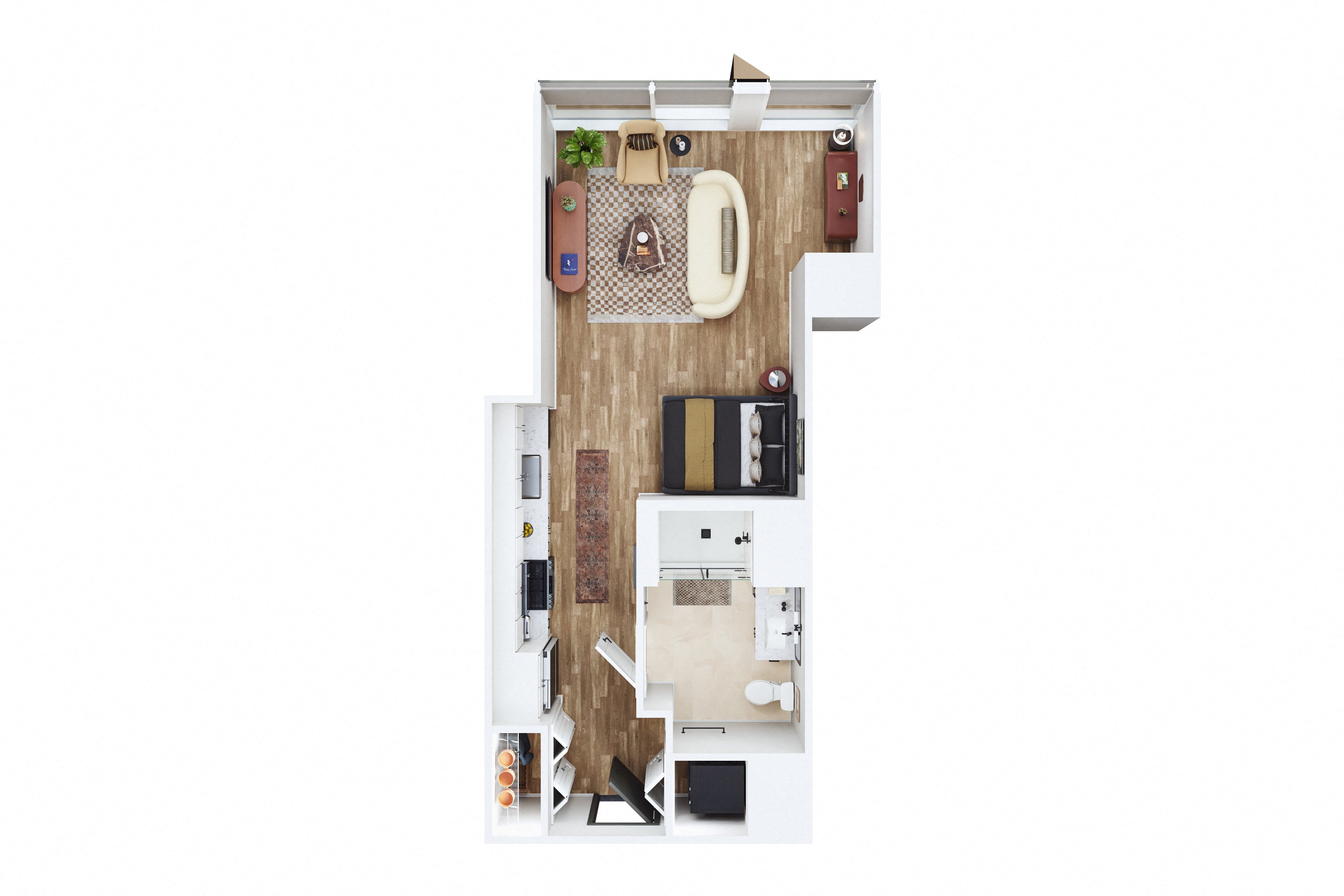 Studio - A floor plan