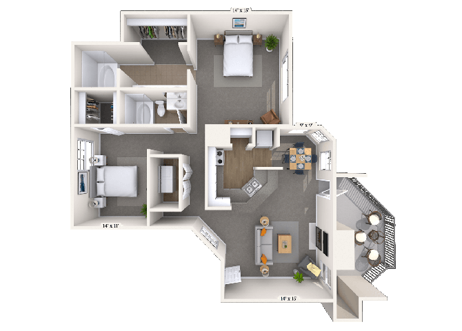 22B floor plan