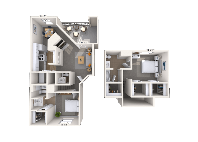 22U floor plan