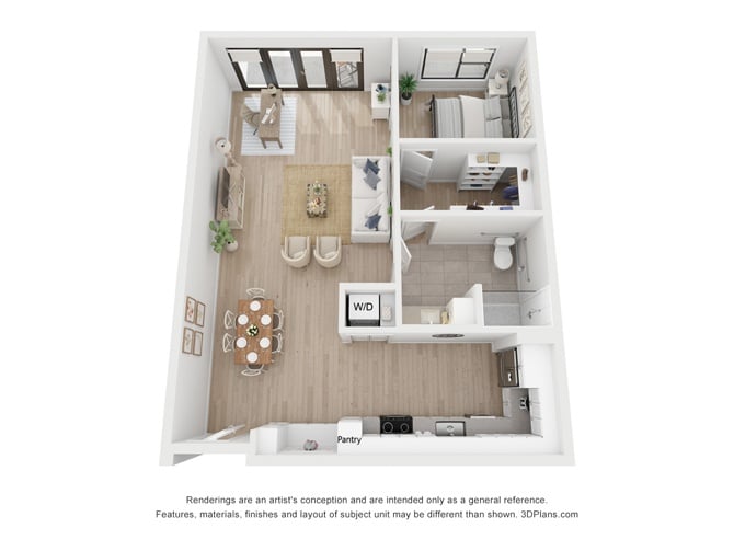 Elevate floor plan