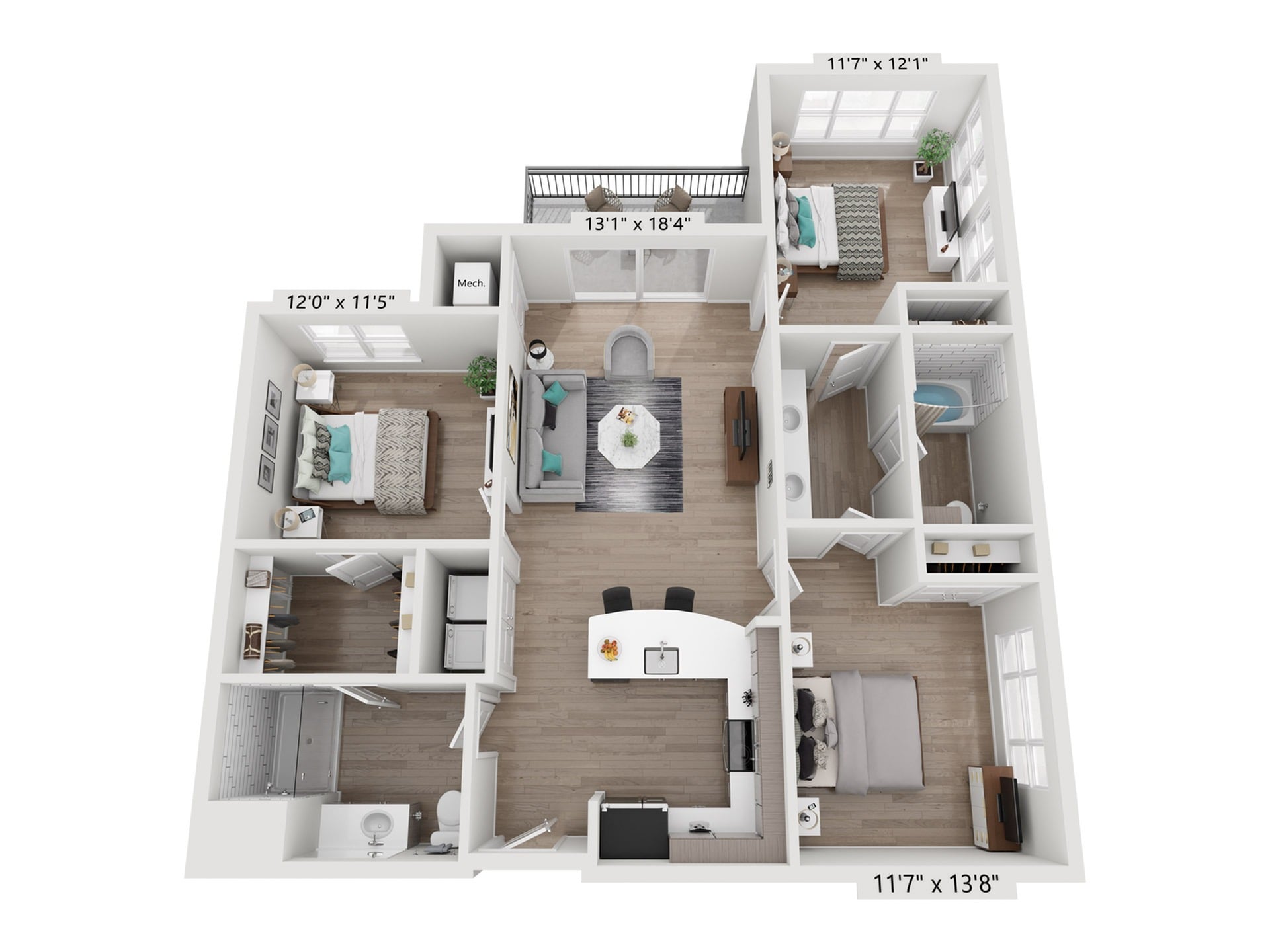 3A floor plan