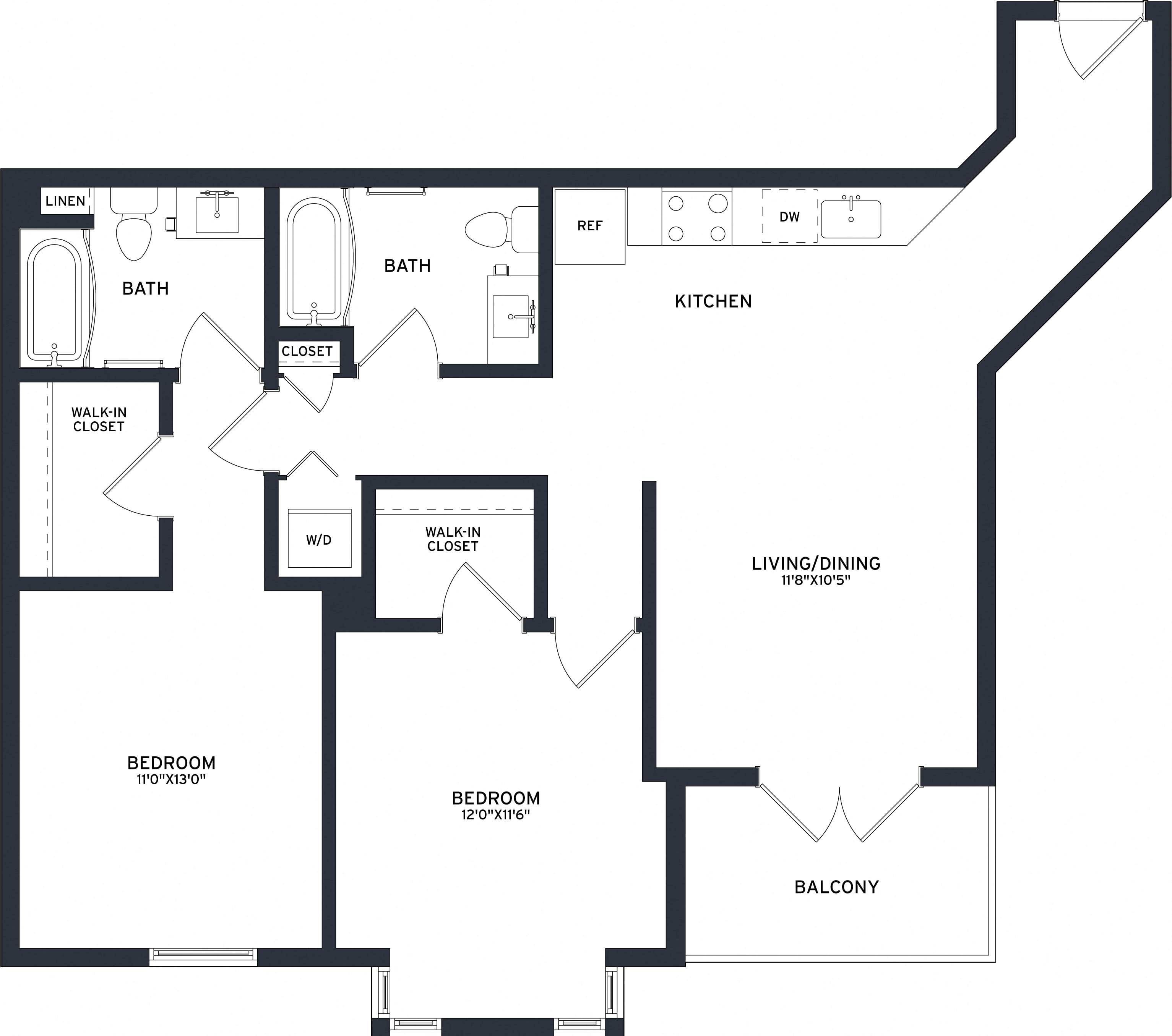 B2 floor plan