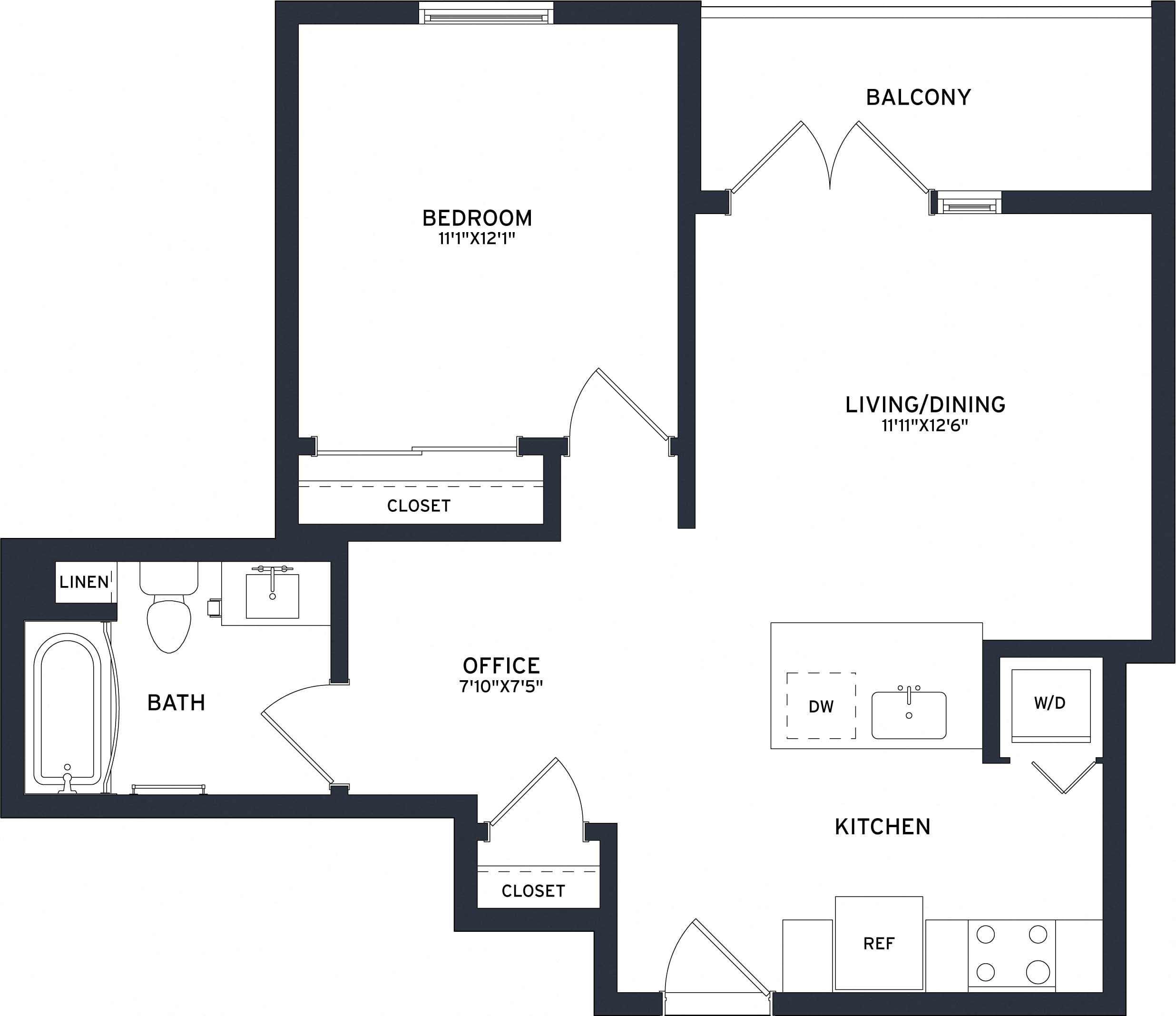 A12 floor plan