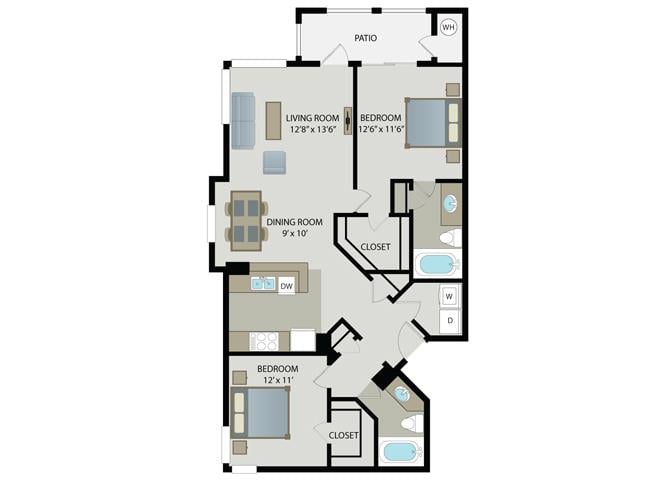 San Bernardino floor plan