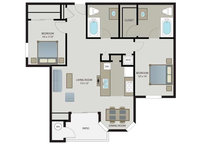 Caballero floor plan