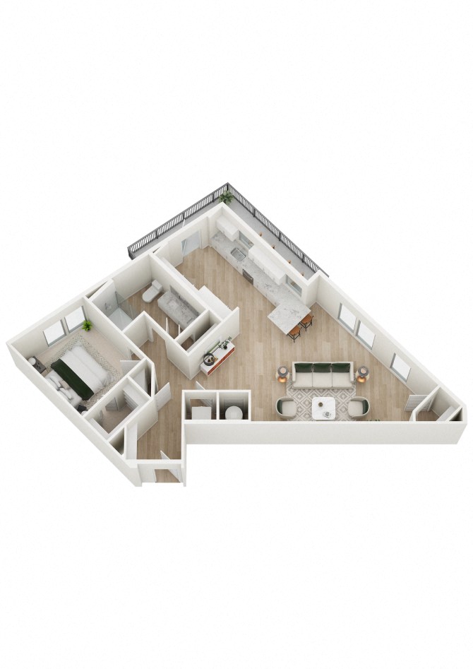 A6 floor plan